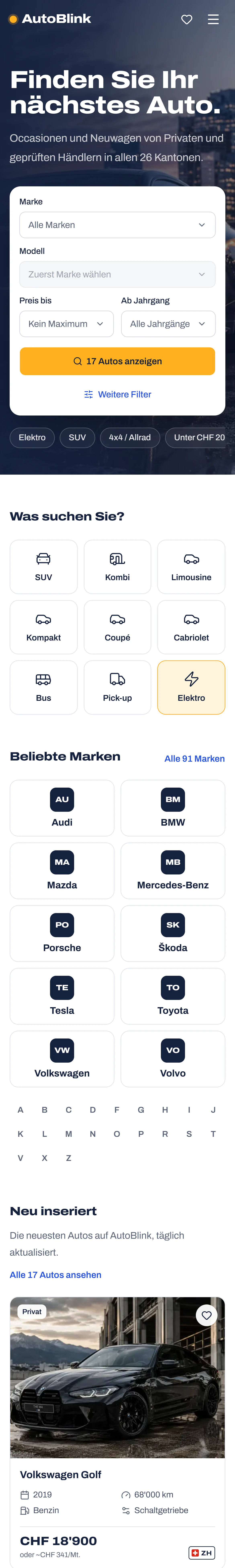 AutoBlink on a phone